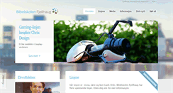Desktop Screenshot of bibelskolen.fjellhaug.no